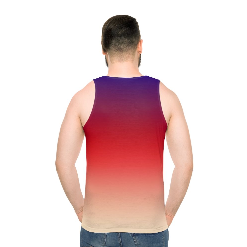 Stylish ombre gradient tank top