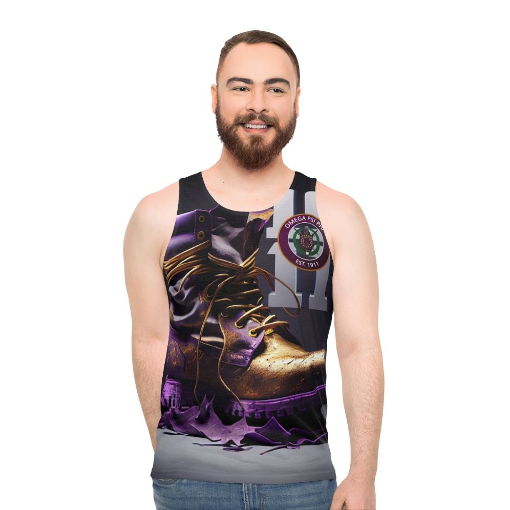 Omega Psi Phi Proud to Be an Omega Man Unisex Tank Top