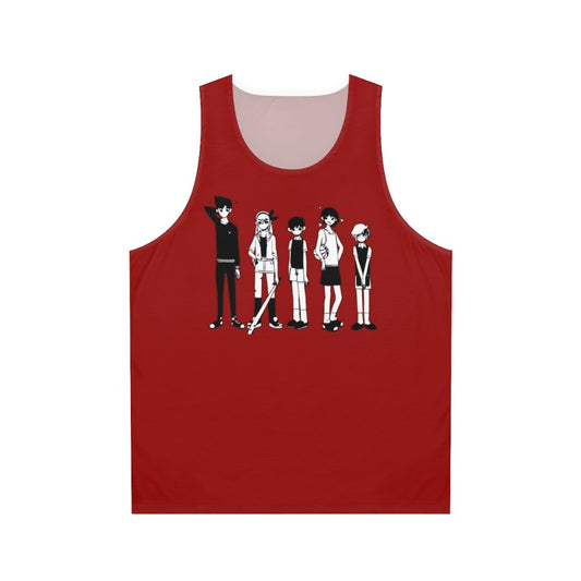 Omori Black and White Unisex Tank Top