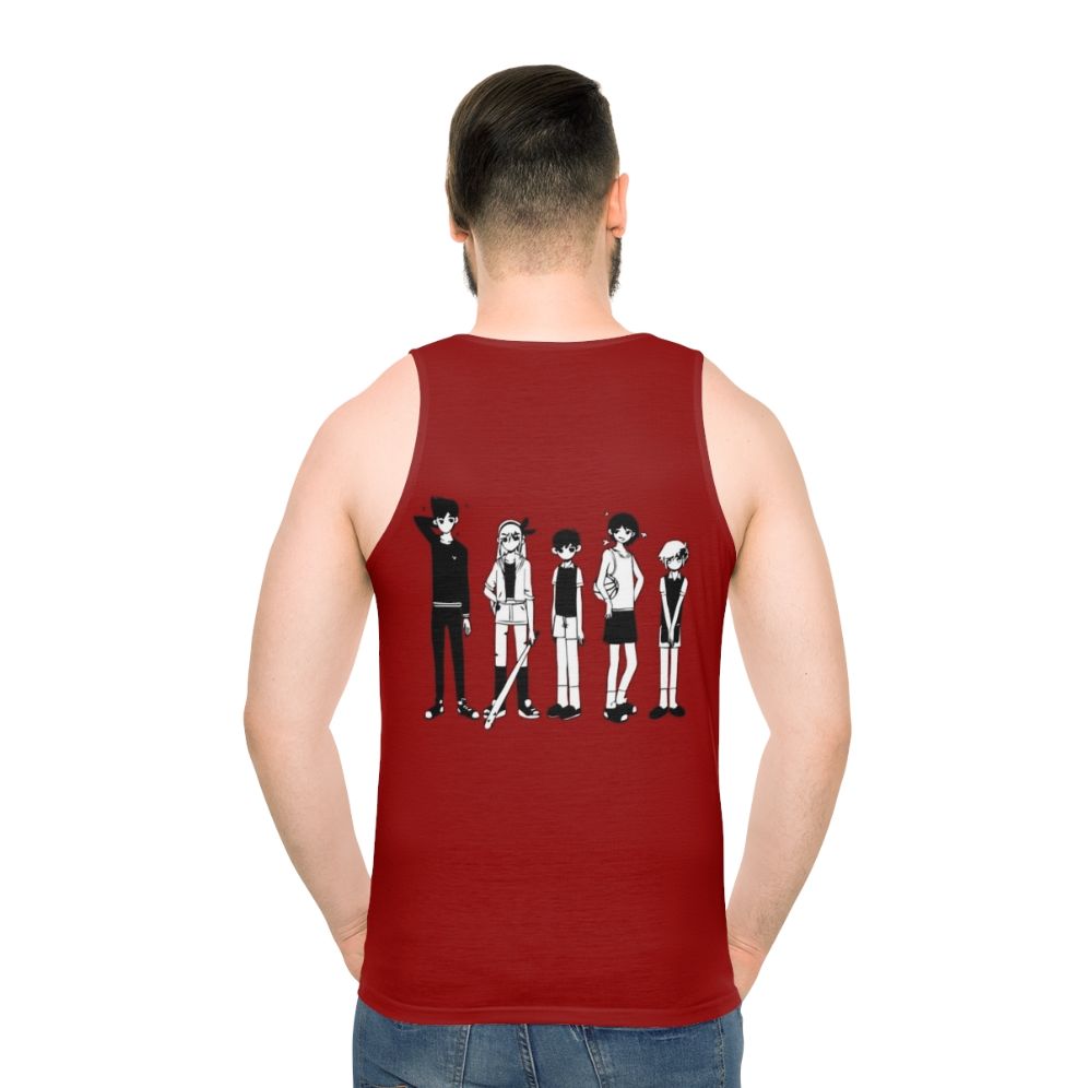 Omori Black and White Unisex Tank Top