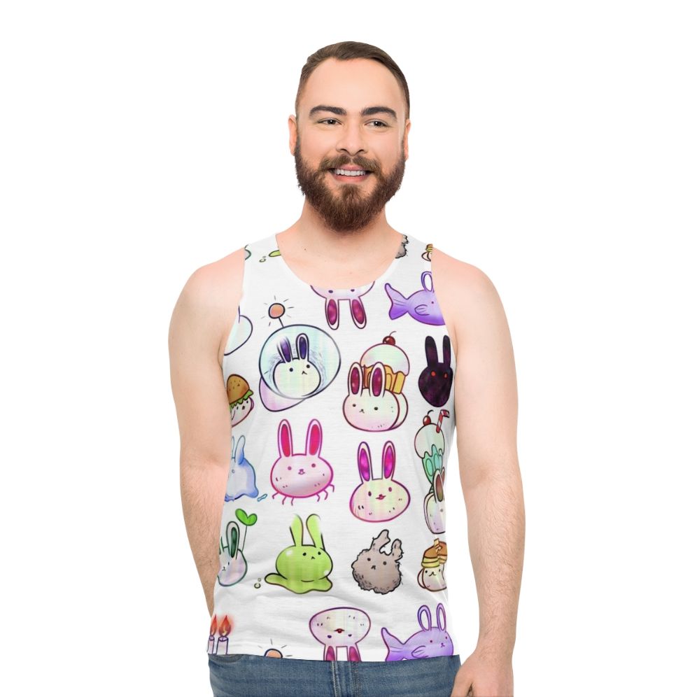 Omori bunny unisex tank top
