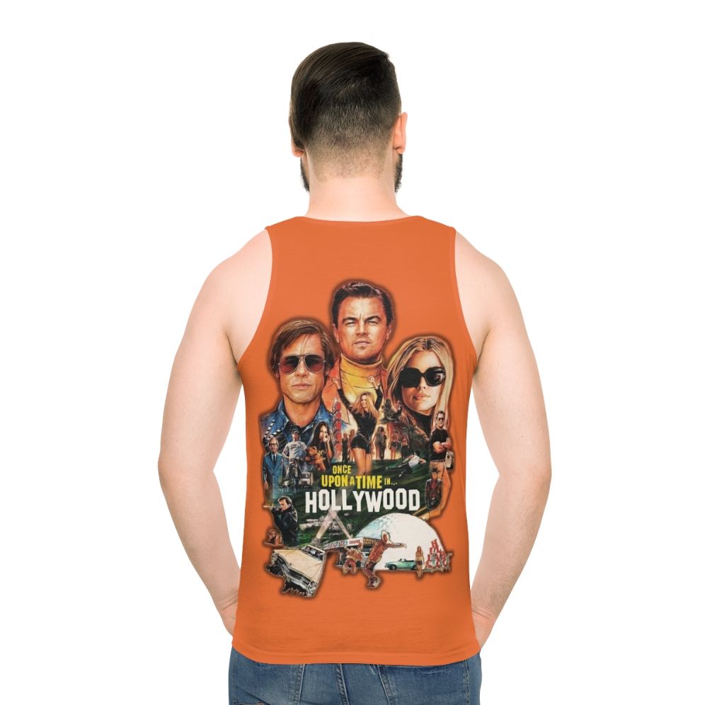 Unisex tank top featuring Quentin Tarantino's "Once Upon a Time in Hollywood" design
