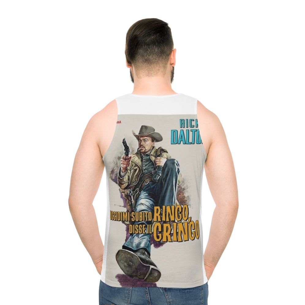 Once Upon A Time In Hollywood Unisex Tank Top with Tarantino, DiCaprio, Pulp Fiction Style