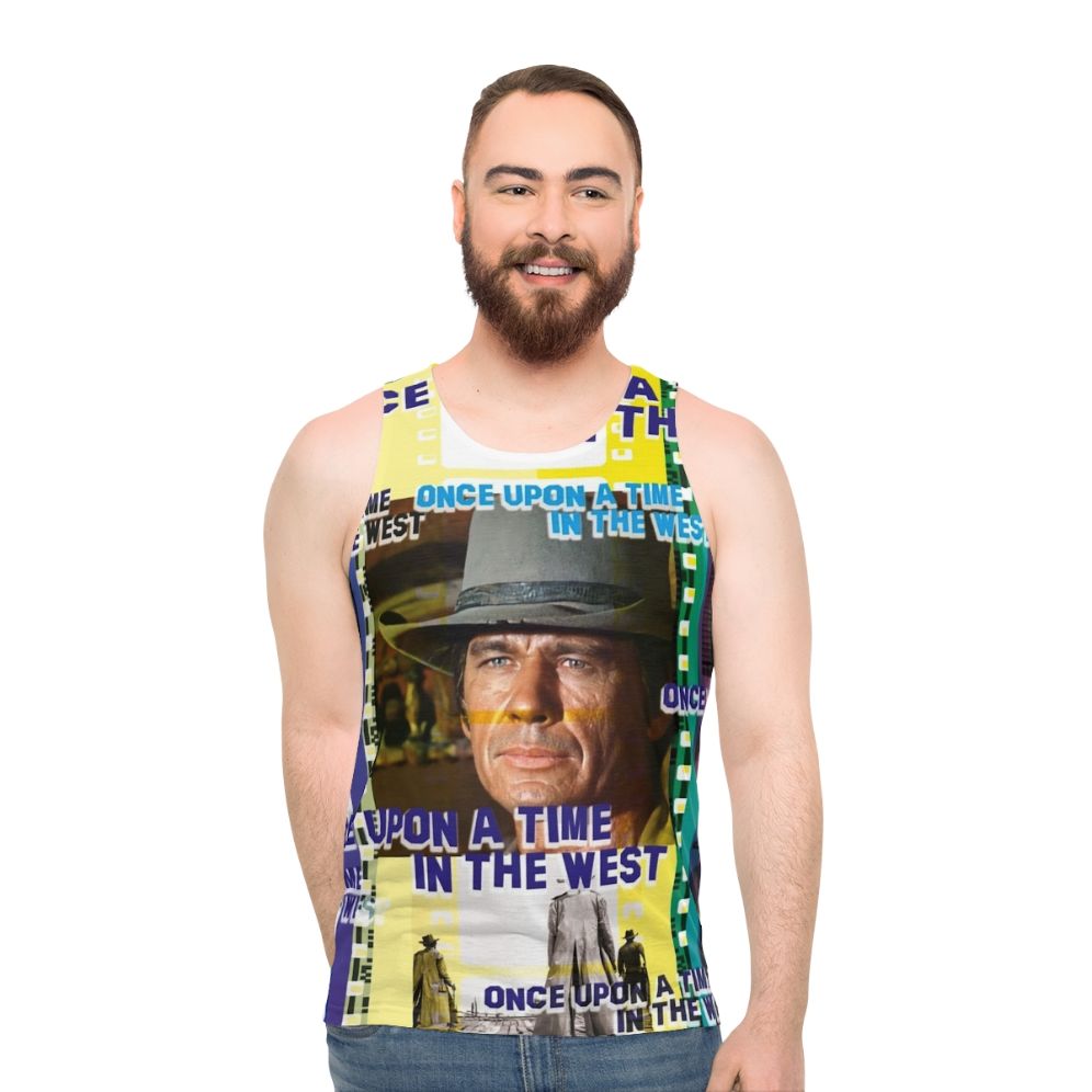 Retro 1960s "Once Upon a Time in the West" movie unisex tank top