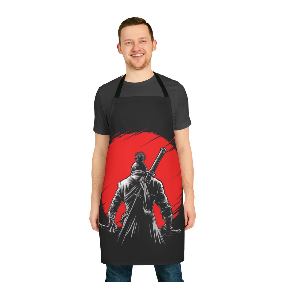 One-Armed Wolf Inspired Samurai Apron