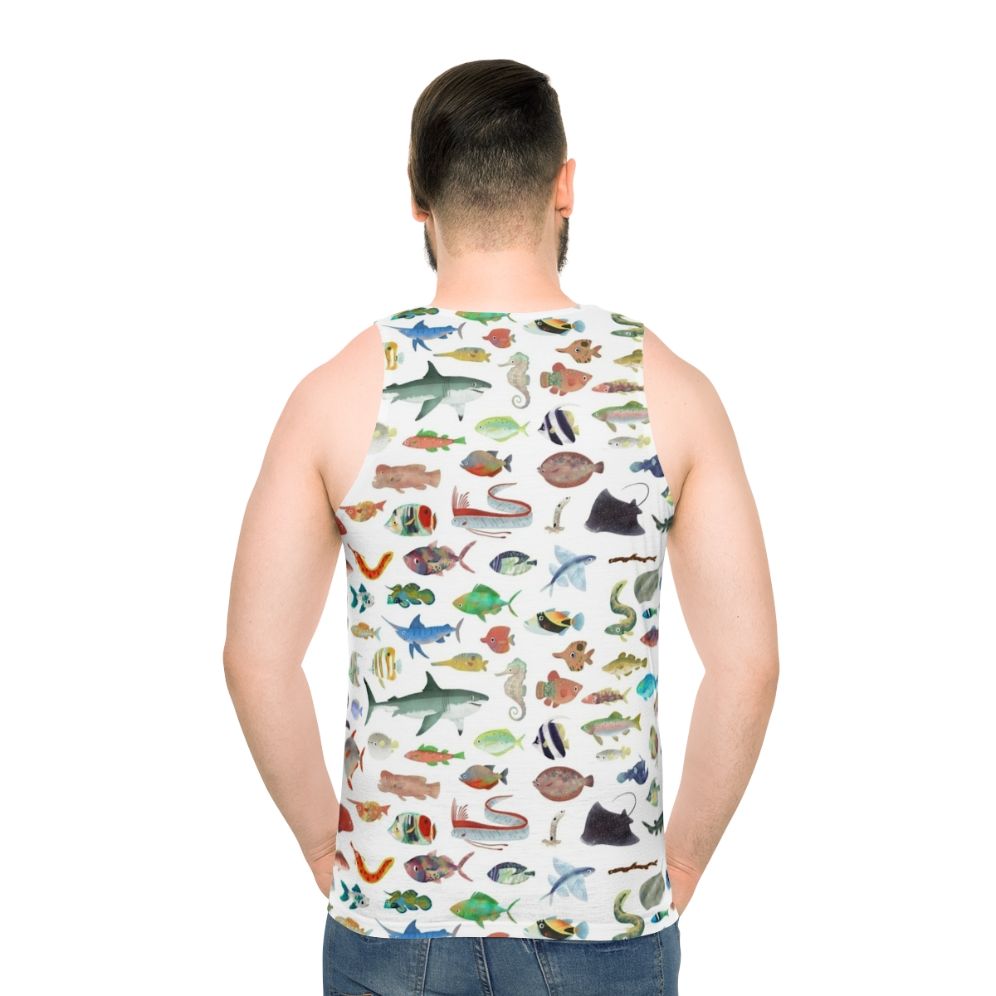 One Hundred Fish Unisex Tank Top