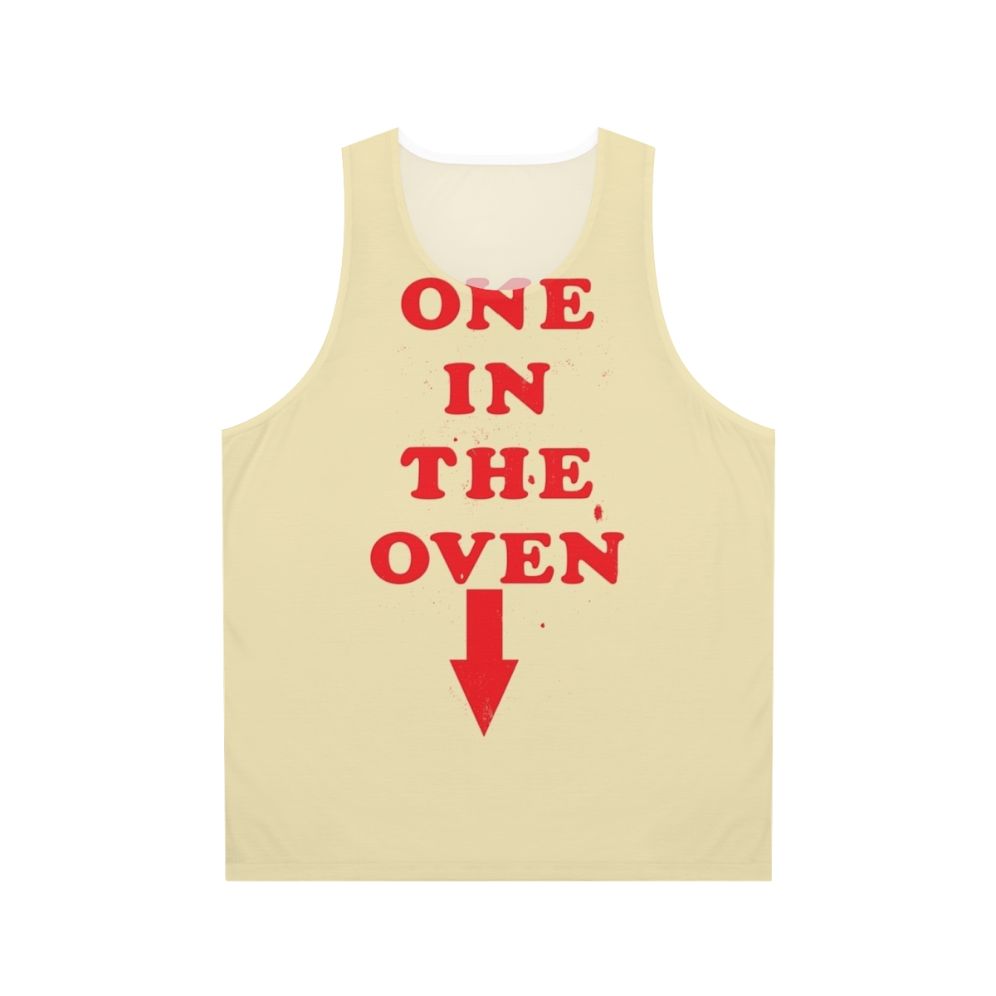 One In The Oven Maternity Unisex Tank Top