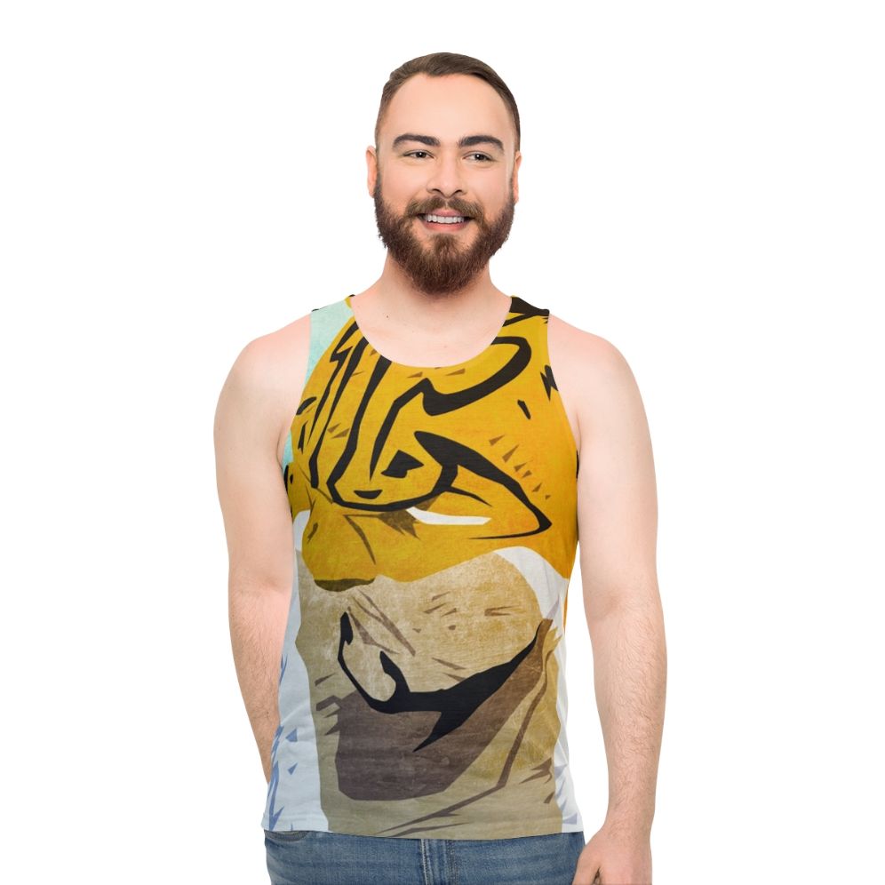 One Piece Zoan Leopard Print Unisex Tank Top
