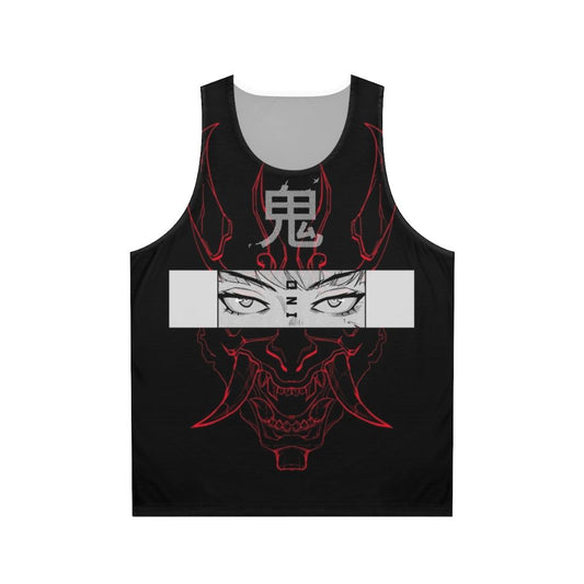 Oni Japanese Cyberpunk Unisex Tank Top