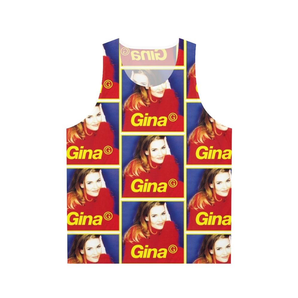 Ooh Aah Unisex Tank Top with 90s European Pop Style