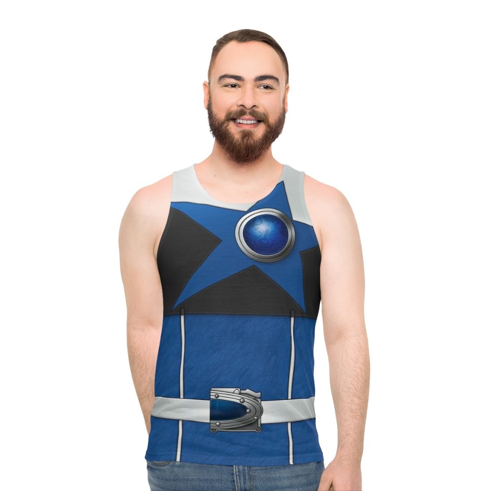 Ookamiblue Unisex Superhero Space Wolf Tank Top