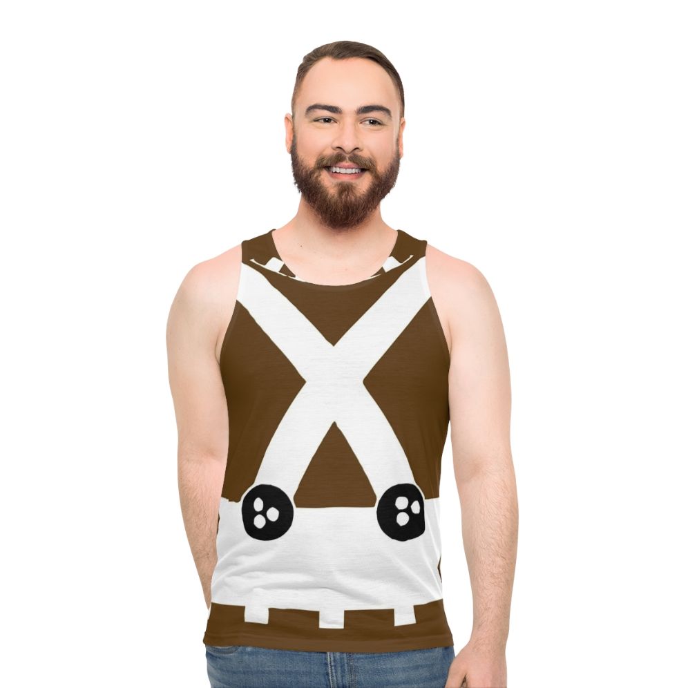 Oompa Loompa costume unisex tank top