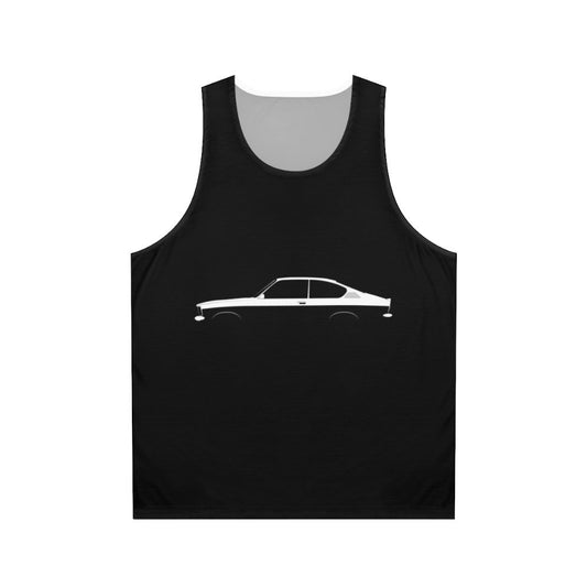 Opel Kadett GT/E sports car silhouette