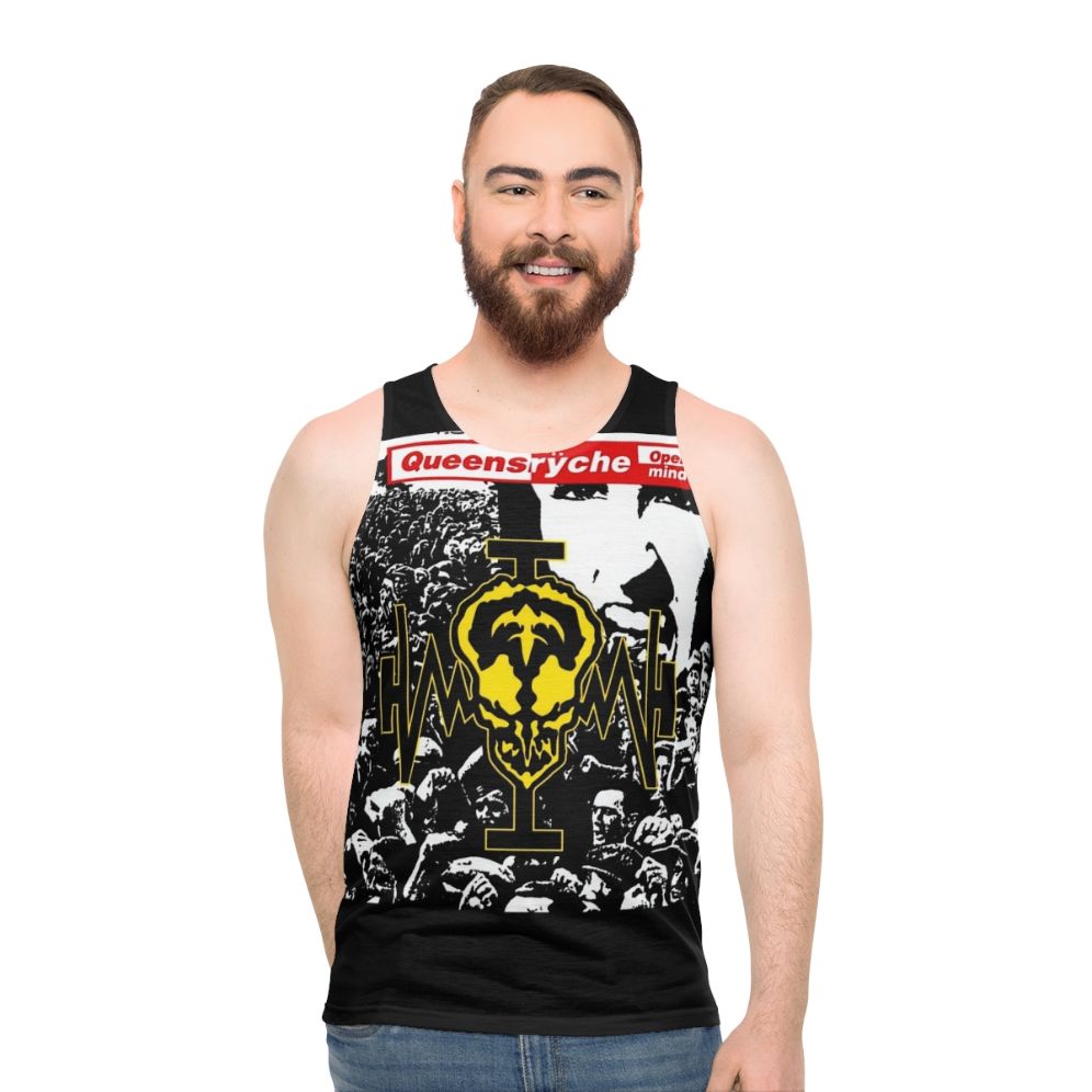 Operation Mindcrime Unisex Tank Top with Queensryche Logo