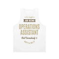 Unisex operations assistant graphic tank top