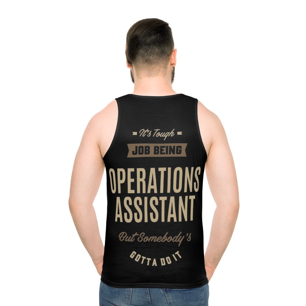 Operations Assistant Unisex Tank Top