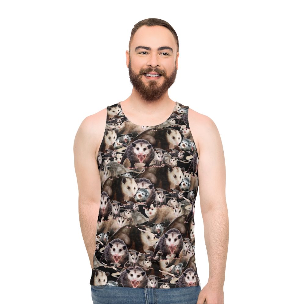 Opossum Unisex Tank Top