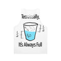 Optimistic science unisex tank top