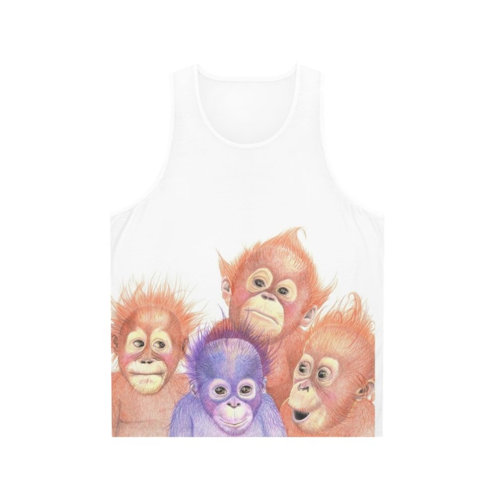 Orangutan Babies Unisex Tank Top