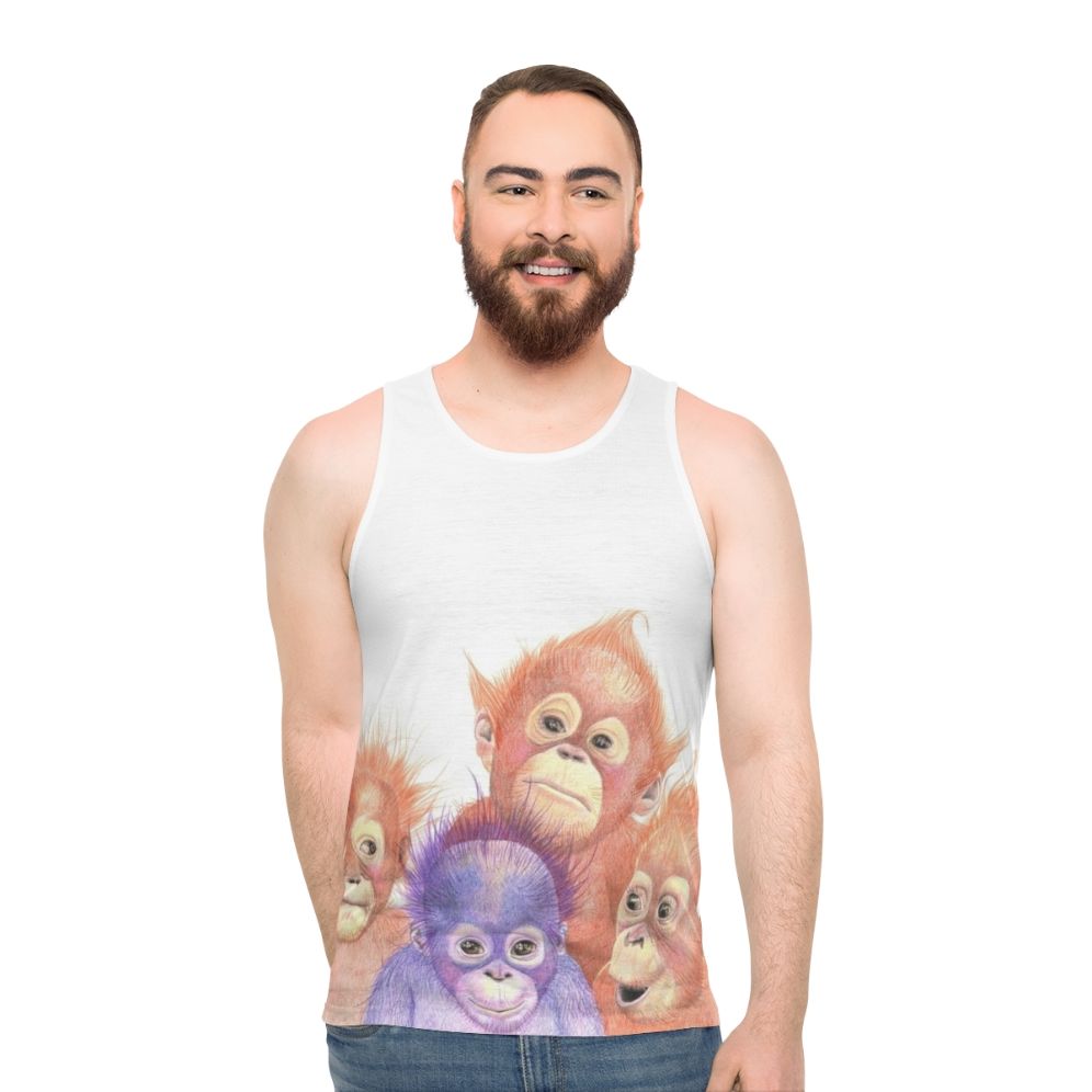 Orangutan Babies Unisex Tank Top