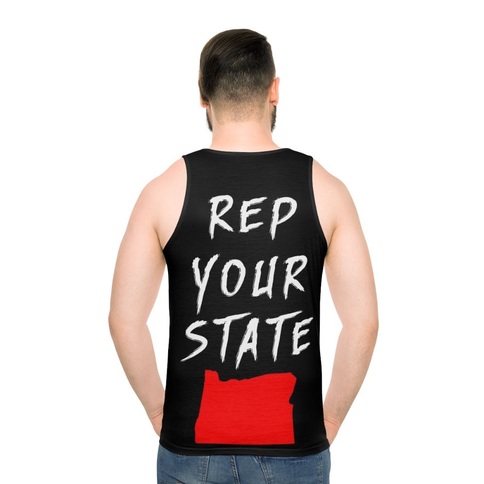 Unisex Oregon state pride exercise tank top