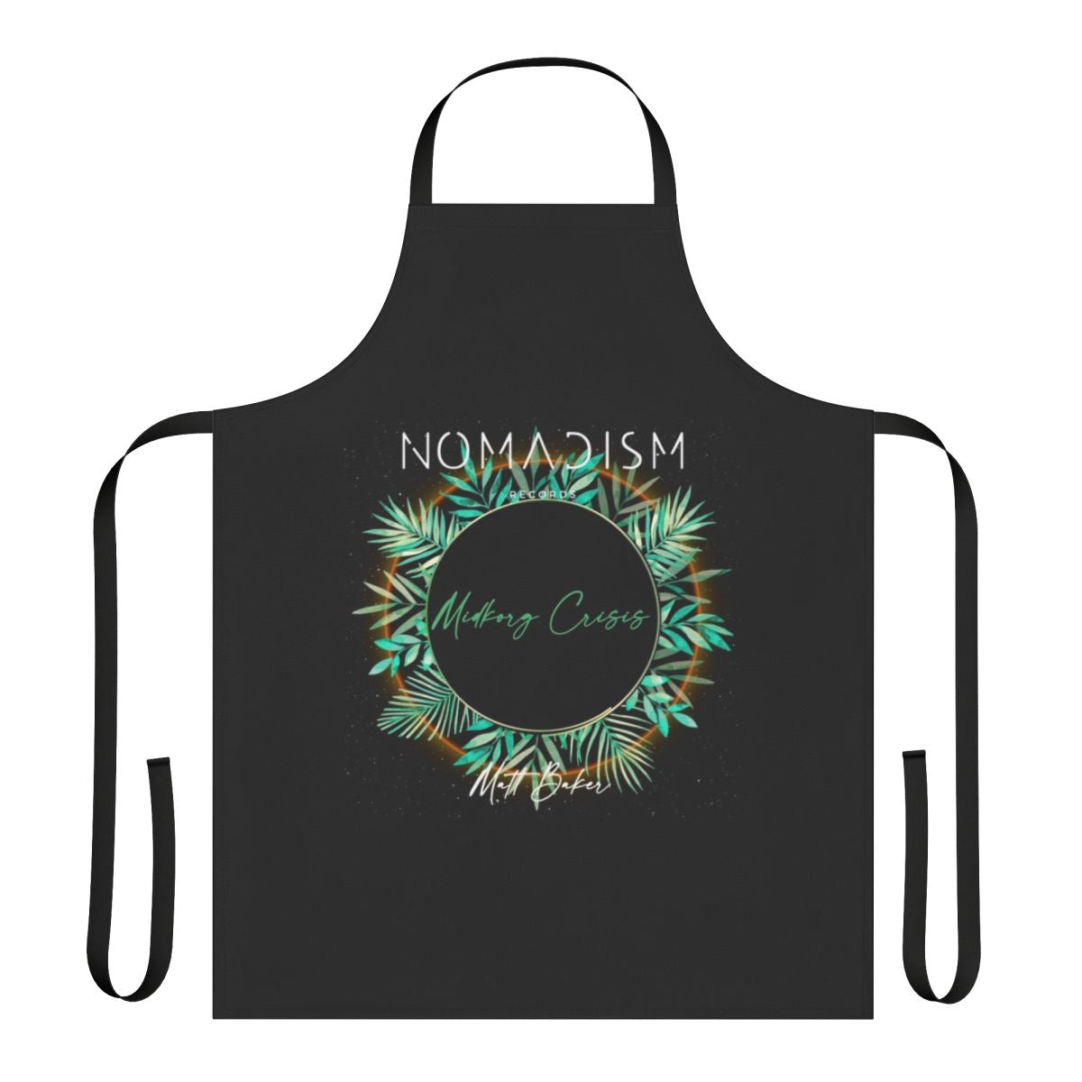 Midkorg Crisis Apron - Eco-Friendly Apron for House and Electronic Music Enthusiasts