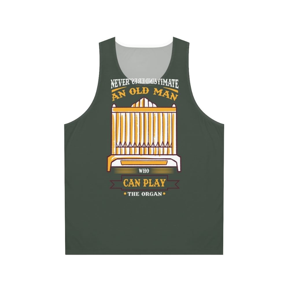 Organist Quote Art Unisex Tank Top