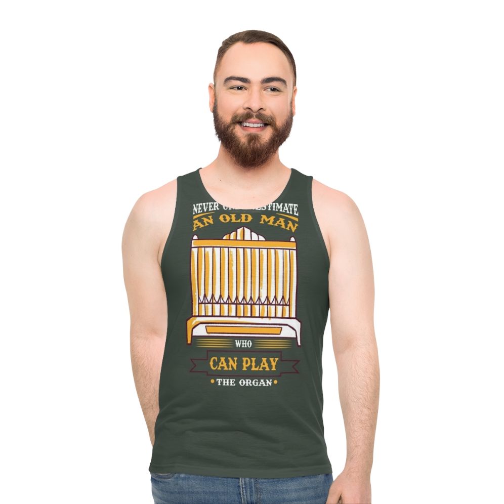 Organist Quote Art Unisex Tank Top