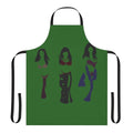 Orion-inspired women's sci-fi apron with Star Trek-themed design