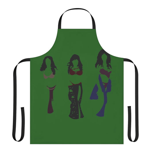 Orion-inspired women's sci-fi apron with Star Trek-themed design