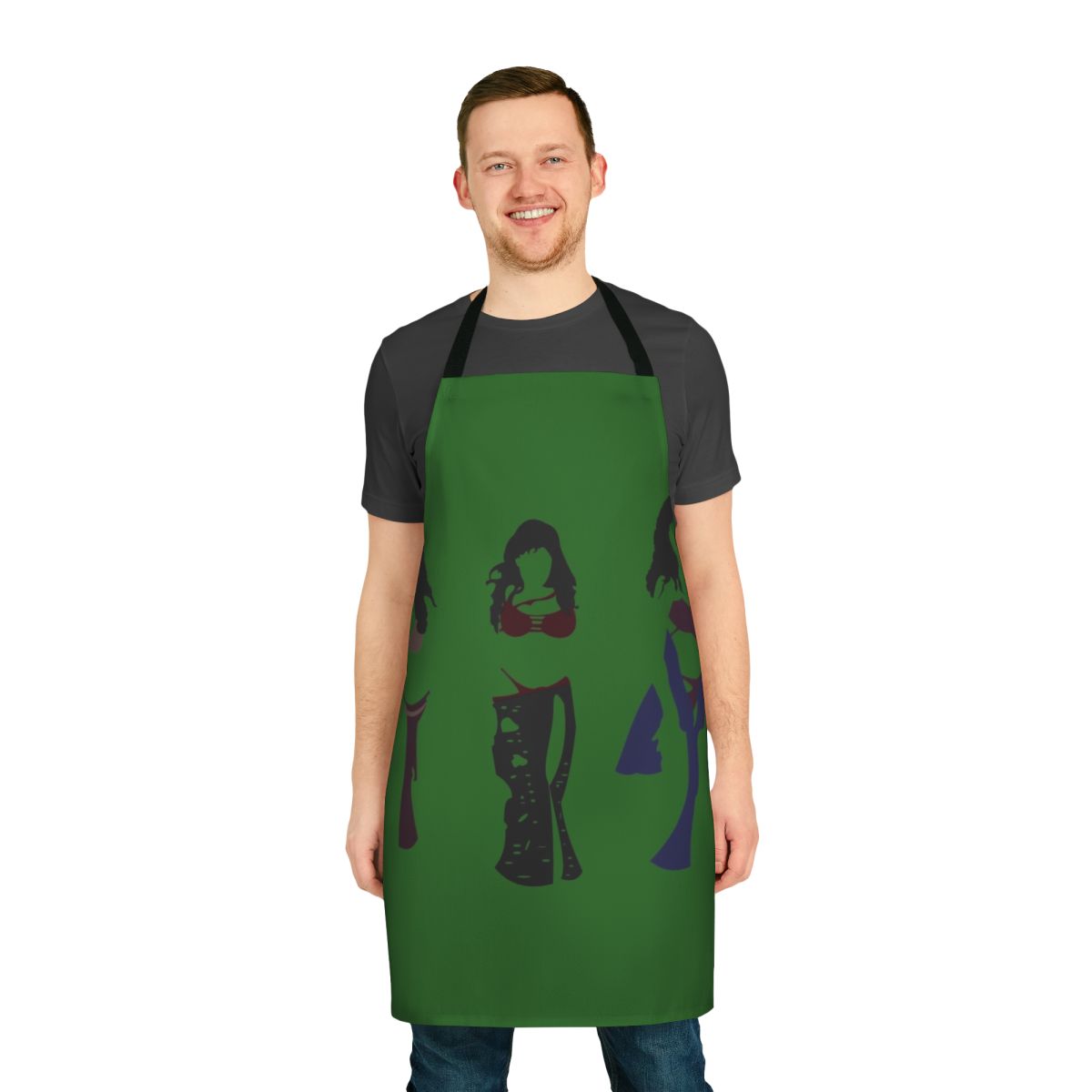 Orion-inspired women's sci-fi apron with Star Trek-themed design