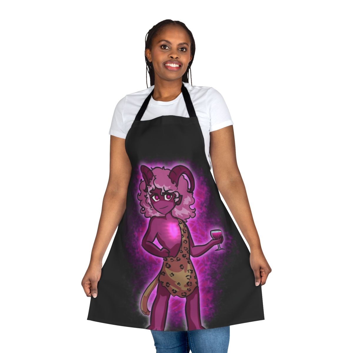 Orphic Dionysus inspired apron with ancient Greek mythology design