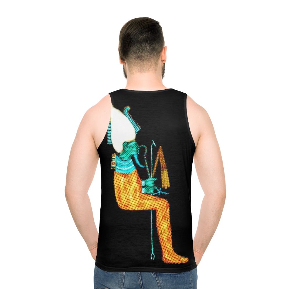 Osiris modern art Egyptian god unisex tank top