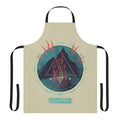 Apron featuring abstract Lovecraftian design with cosmic horror elements