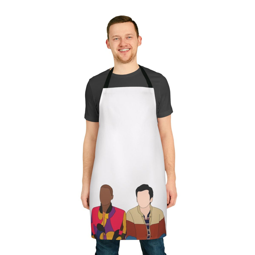 Sex Education Themed Apron Featuring Otis and Maeve