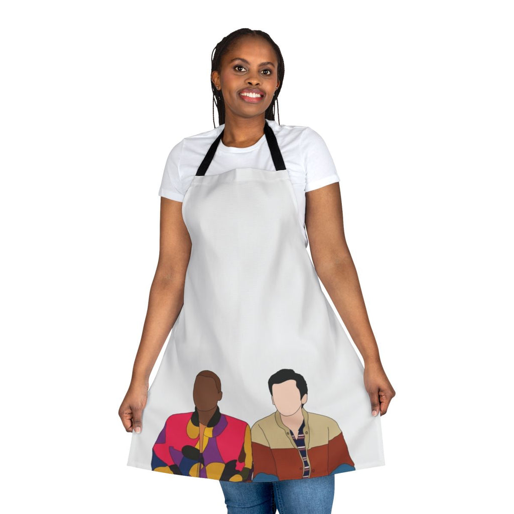 Sex Education Themed Apron Featuring Otis and Maeve