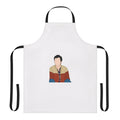 Stylish "Sex Education" inspired apron featuring Otis Milburn and Maeve Wiley