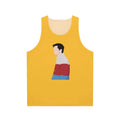 Otis Milburn from the Netflix series Sex Education featured on a unisex tank top