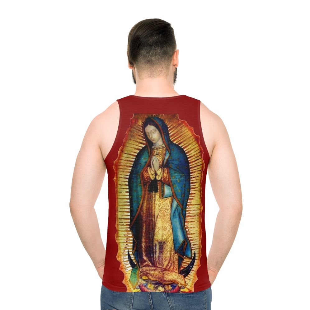 Our Lady of Guadalupe Tilma Replica Unisex Tank Top