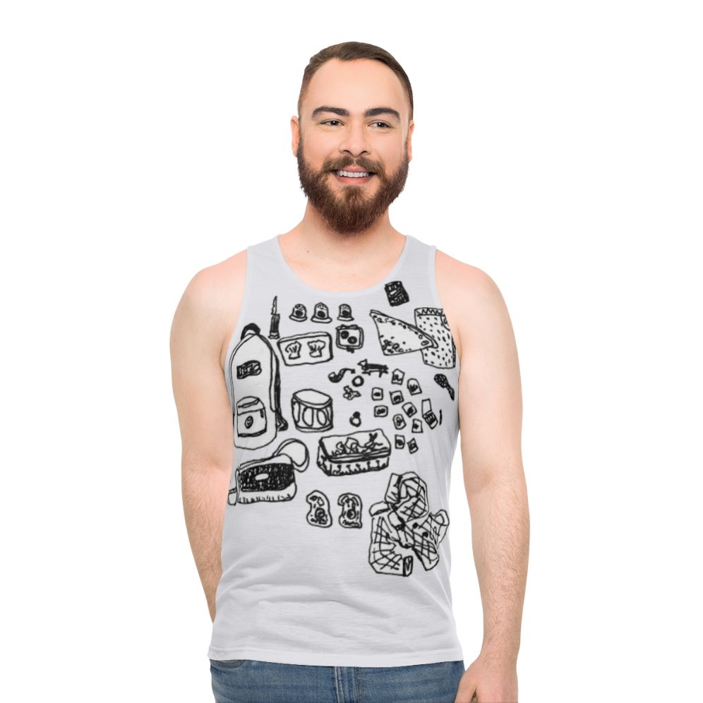 Outdoor activates unisex tank top for fitness and athletics