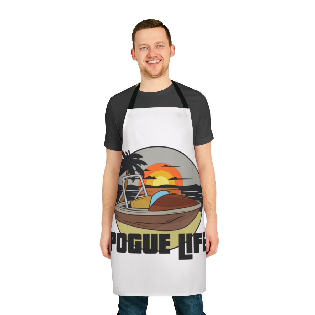 Outer Banks inspired apron featuring the Pogue life design