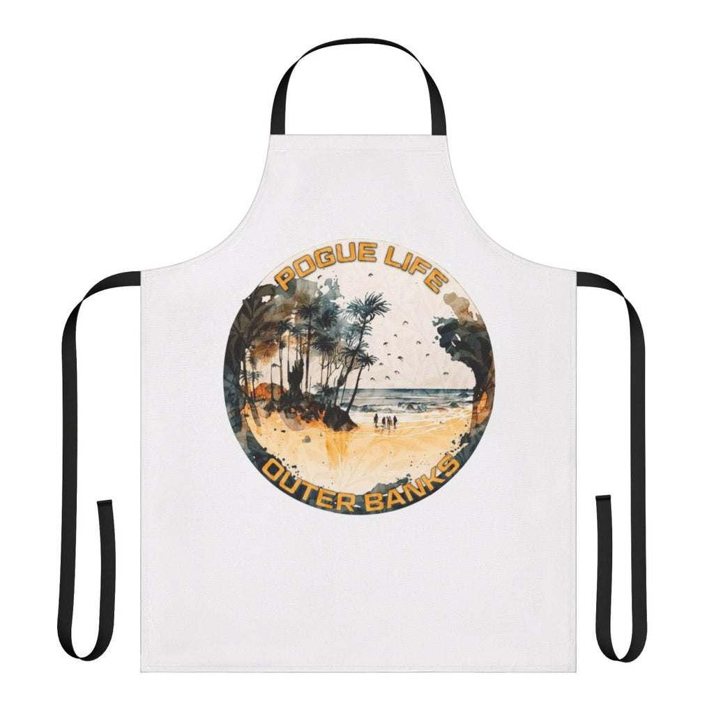 Outer Banks inspired Pogue Life apron with ocean, surf, and aesthetic design