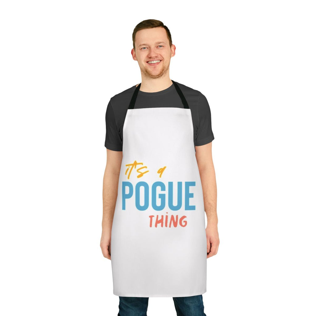 Outer Banks inspired apron with the text "It's a Pogue Thing"