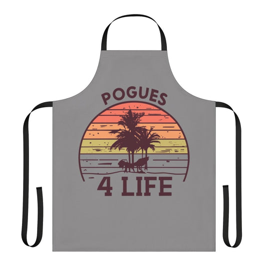 Outer Banks inspired Pogues 4 Life apron featuring the Pogues characters