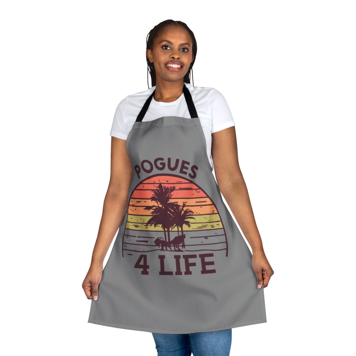 Outer Banks inspired Pogues 4 Life apron featuring the Pogues characters