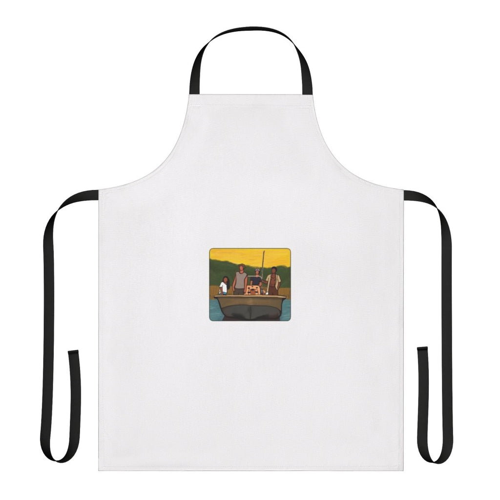 Outer Banks Inspired Sticker Apron with Characters from the Netflix TV Show