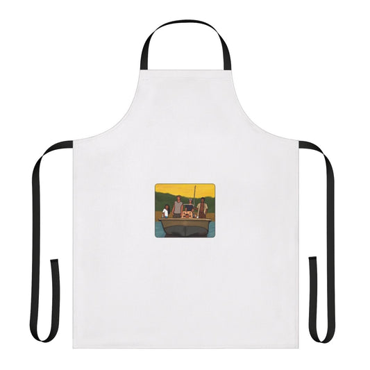 Outer Banks Inspired Sticker Apron with Characters from the Netflix TV Show