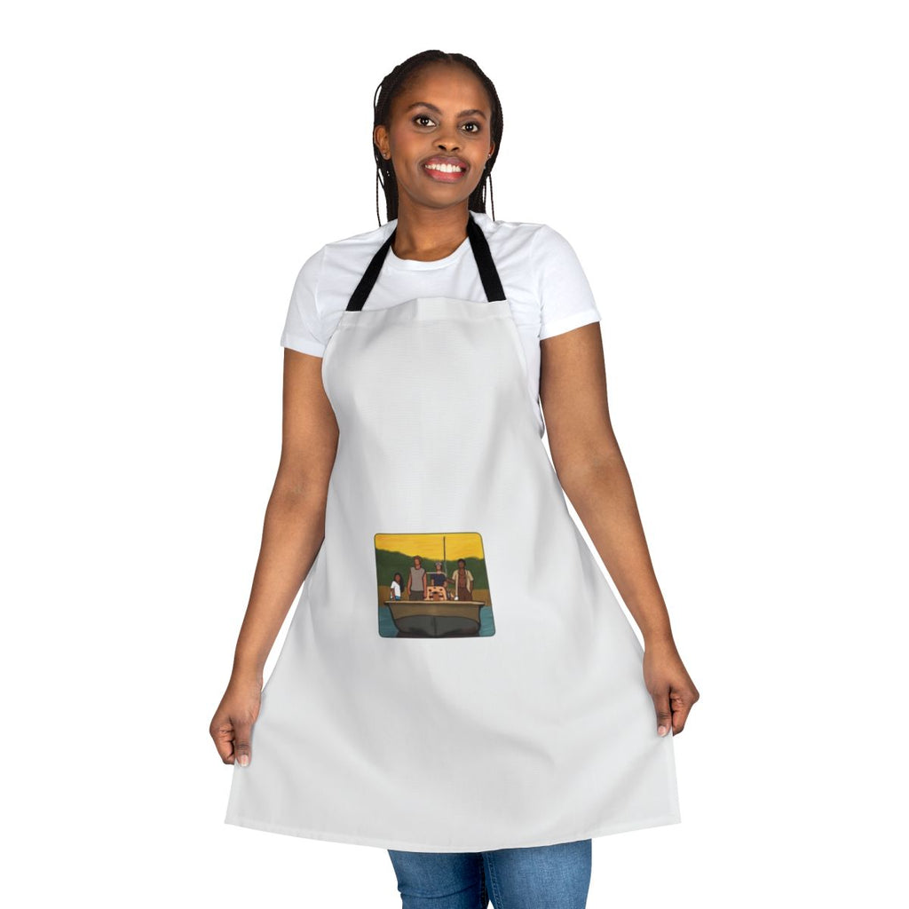 Outer Banks Inspired Sticker Apron with Characters from the Netflix TV Show