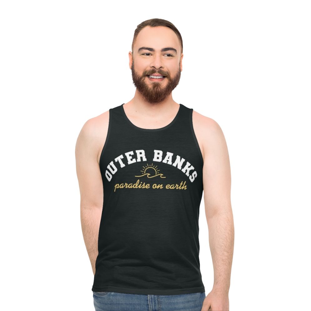 Outer Banks Paradise Unisex Tank Top