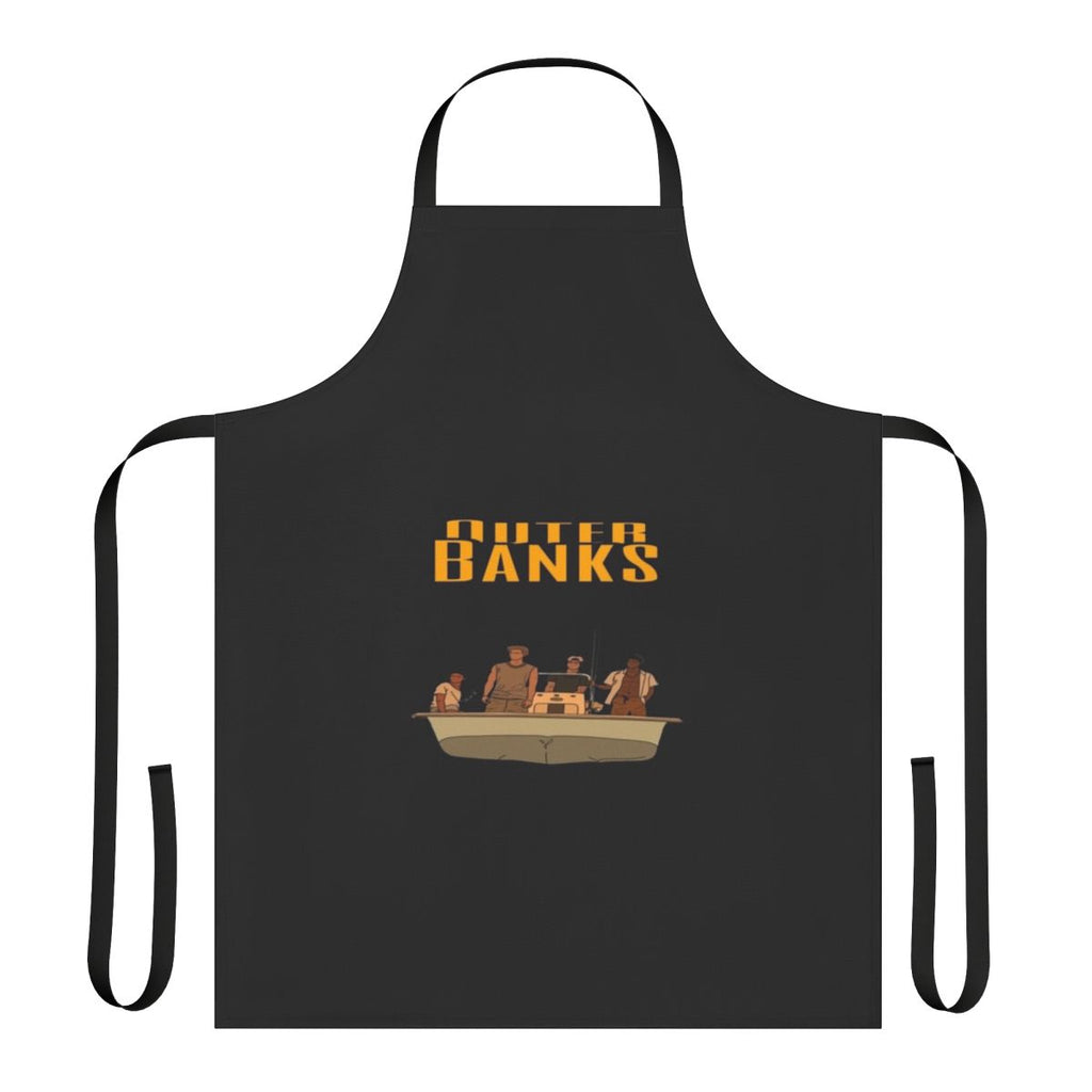 Outer Banks themed apron with show logo and design